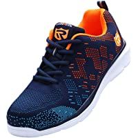 Zapatos de Seguridad Hombre Mujer- Punta de Acero Zapatos Ligero Zapatos de Trabajo Respirable Construcción Zapatos…
